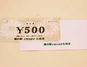 オリジナル商品券 500円券